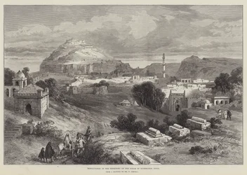 Dowlutabad, dans le territoire du Nizam de Hyderabad, Inde