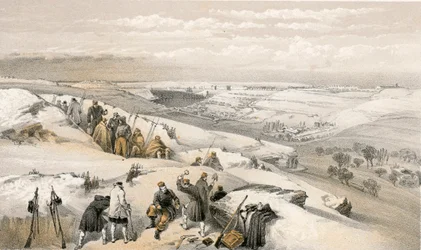 Sébastopol depuis la batterie de 26 canons à l