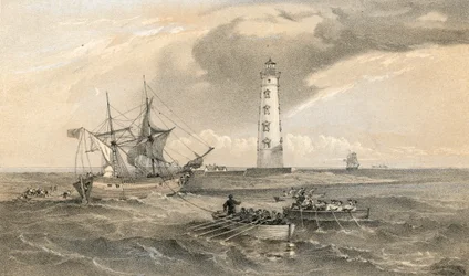 Le phare du cap Chersonèse, vue vers le sud