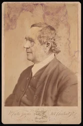 Portrait de J.D. Lang, avant 1877