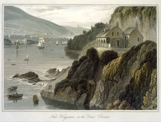 Près de Kingswear, sur le Dart, Devon, du Volume VIII de 
