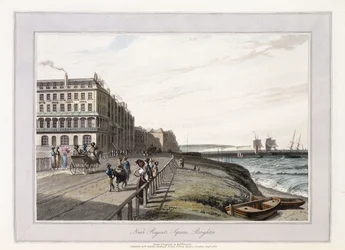 Près de Regents Square, Brighton, vers 1814-1825
