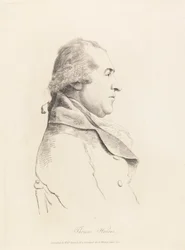 Étude de portrait de Thomas Hearne