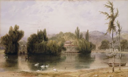Scène sur la Virginia Water, 1827