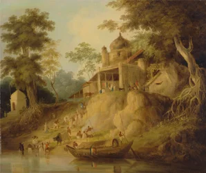 Les rives du Gange