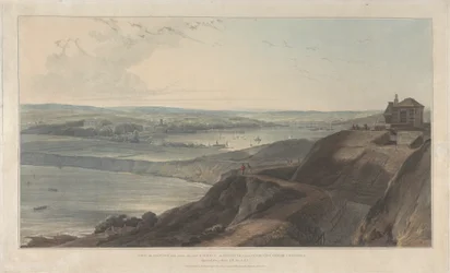 Vue de la ville et d