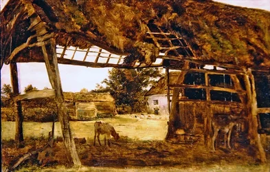 Vieille remise de ferme