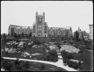 Campus du City College de New York, vu de St. Nicholas Avenue, New York City, 13 juillet 1914