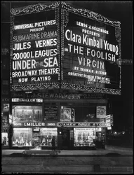 Marquee illuminé pour 