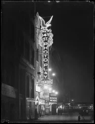 Le nouveau théâtre Photoplay de la 14e rue, New York, 6 janvier 1917