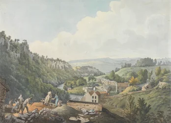 Les bains de Matlock, Derbyshire