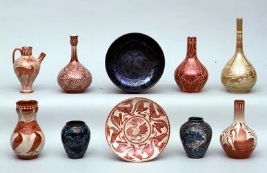 Sélection de faïence lustrée