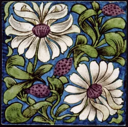 Branche de fleurs, 1880-1890