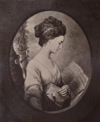 Mlle Elizabeth Stephenson, plus tard comtesse de Mexborough, fin 18ème siècle 1894