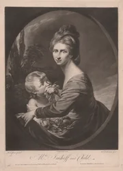 Mme Imhoff et enfant