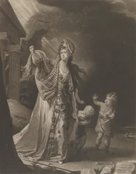 Mme Yates dans le rôle de Médée