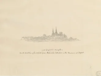 Cathédrale de Lichfield - Vue sud-ouest
