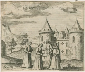 Château de Tamworth - Vitrail