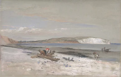 Falaise de Culver, Île de Wight, 1847