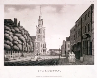 Sainte Marie, Islington, Londres, 1792