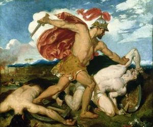Benaiah, vers 1829 (huile sur toile)