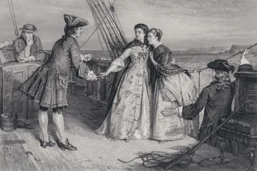 Illustration pour Le Pirate de Sir Walter Scott