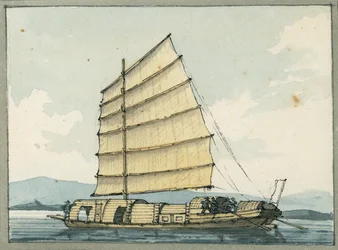 Bateau de commerce chinois