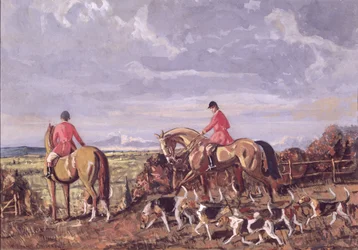Chiens à la chasse
