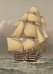 HMS Victoria, 121 canons