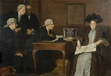 Défendeur et avocat