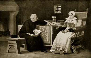 Lady Jane Grey en prison, illustration de 
