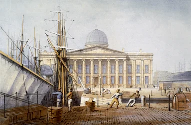 La Douane et le Bâtiment des Revenus, de 