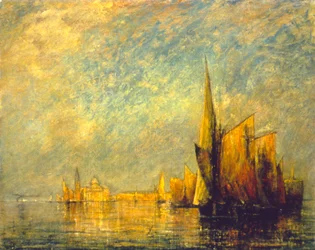 Coucher de soleil, San Giorgio, Venise