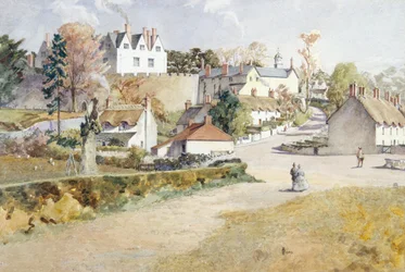 Château de St. Fagans (aquarelle)