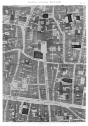Londres réellement arpenté, 1677 1886