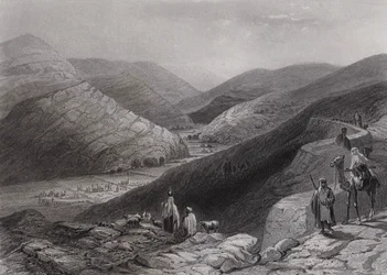 Etham, près de Bethléem (gravure)