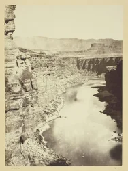 Grand Canyon, rivière Colorado, près de Paria Creek, vue vers l