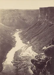 Grand Canyon, rivière Colorado, près de Paria Creek, vue vers l