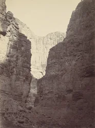 Murs de calcaire, Kanab Wash, rivière Colorado