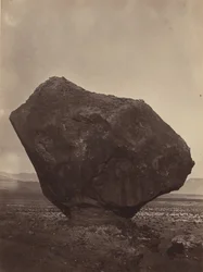 Roche perchée, Rocker Creek, Arizona