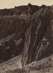 Sculpture de pluie, Salt Creek Canon, Utah