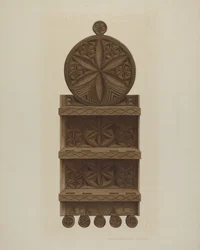 Support de cuillère allemand de Pennsylvanie, vers 1942