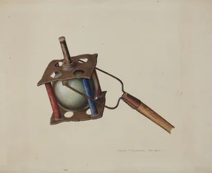 Torche de parade, vers 1939