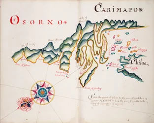 Osorno et Carimapo, côte pacifique sud-américaine