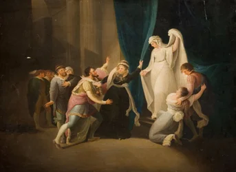 Scène de La Tempête de Shakespeare, 1770-1800