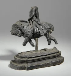 Maquette pour une statue équestre d