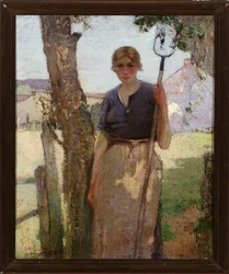 La fille de la ferme, 1915