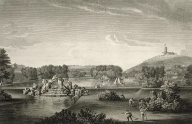 West Wycombe Park, gravé par William Woollett