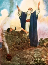 Abraham offrant Isaac