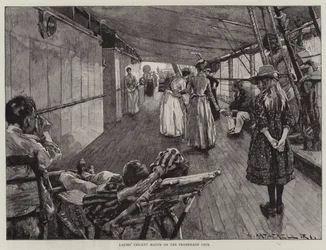 La vie en mer sur un paquebot australien